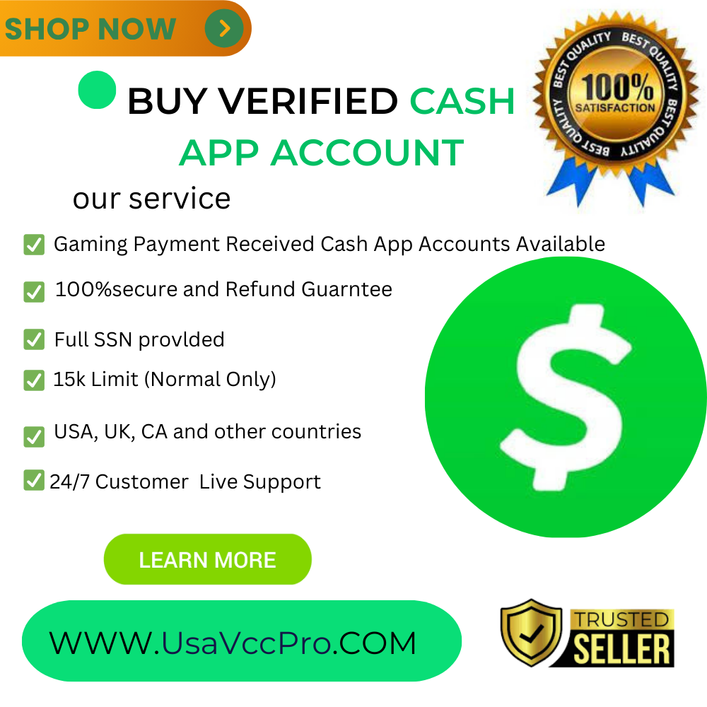 Both Regular And BTC-enabled Verified Cash App Account